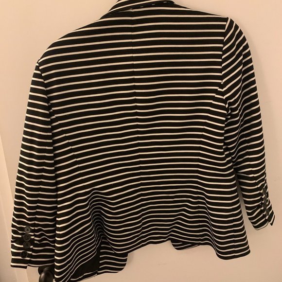 Nine West black/white suit blazer - Picture 4 of 5